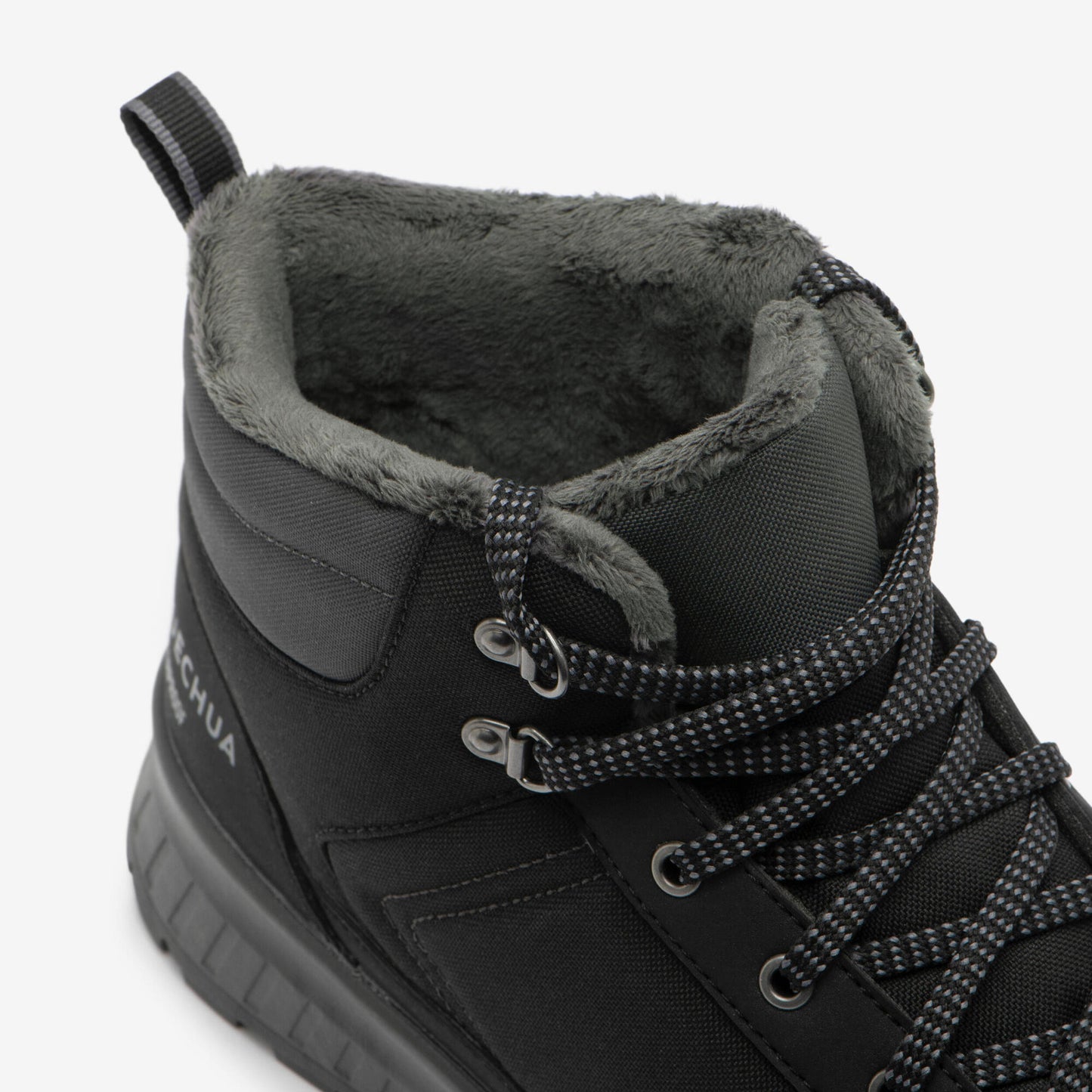 Quechua Men's NH100 Warm Waterproof Mid Snow Hiking Boots