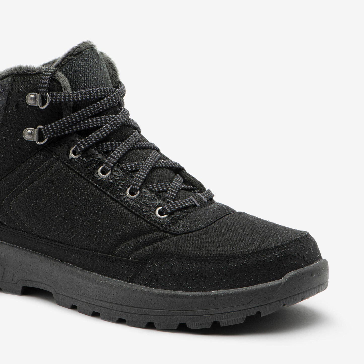 Quechua Men's NH100 Warm Waterproof Mid Snow Hiking Boots