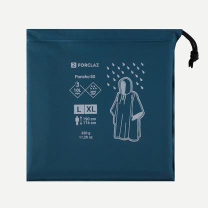 Forclaz MT50 Rain Poncho - 10L