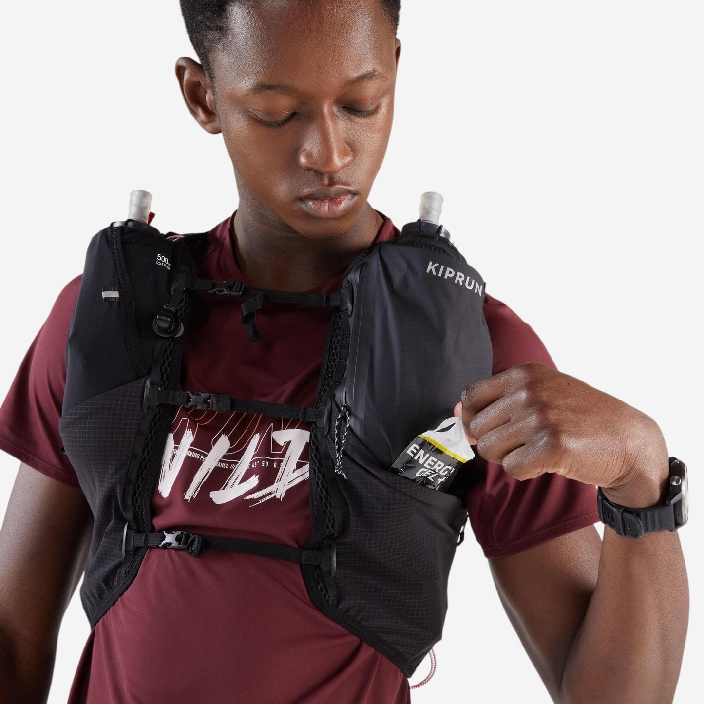 Kiprun 15L Ultra Trail Running Hydration Vest - 2L Water Bladder Included
