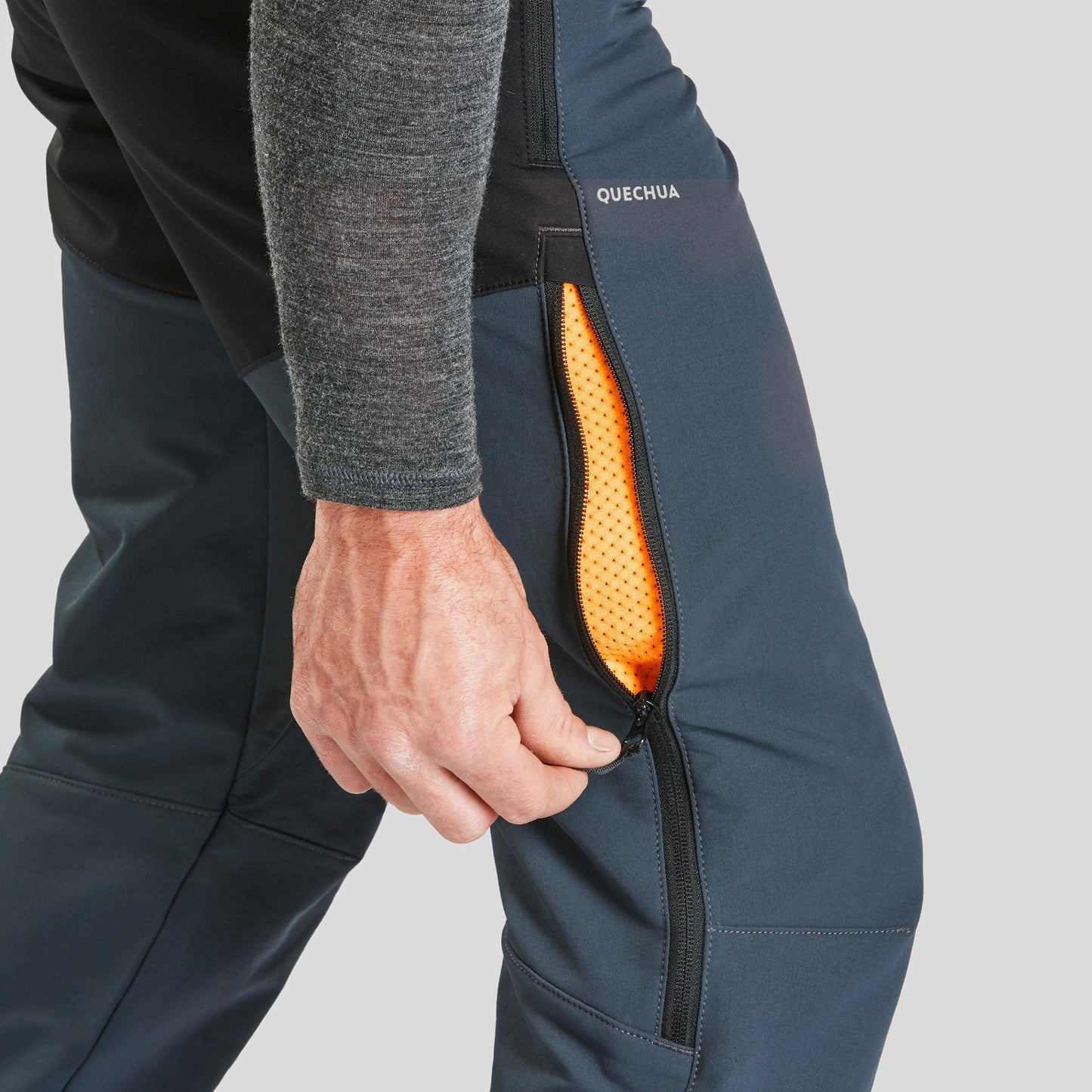 Quechua Men's NH500 Water Repellent Ventilated Hiking Pants