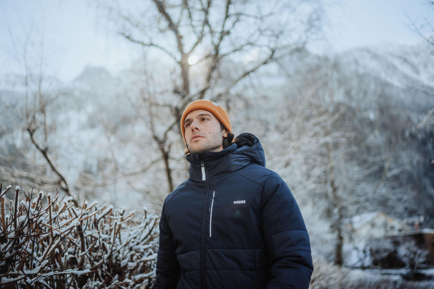 Wedze Men's 100 Mid-Length Warm Ski Jacket