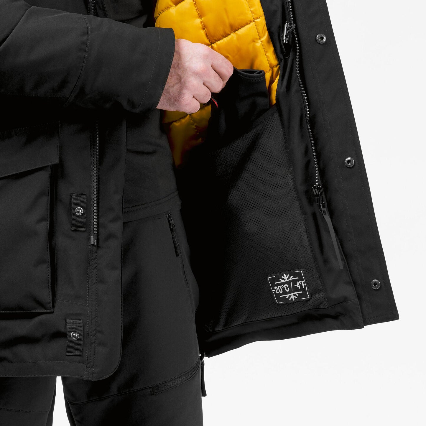 Quechua Men's NH900 Winter Waterproof Hiking Parka