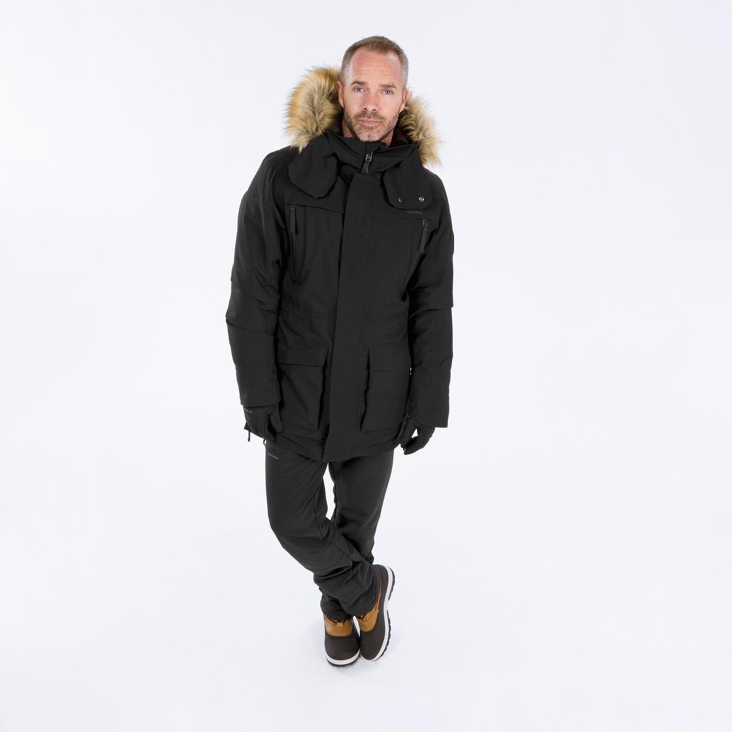 Quechua Men's NH900 Winter Waterproof Hiking Parka