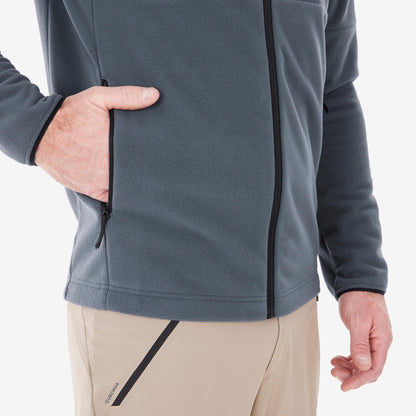 Quechua Men's MH500 Full Zip Fleece Hiking Jacket