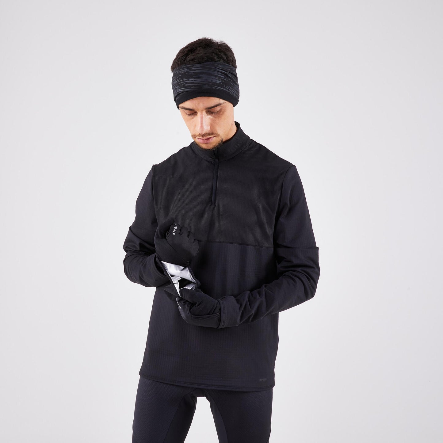 Kiprun Adult Evolutiv V2 Convertable Running Gloves with Mittens