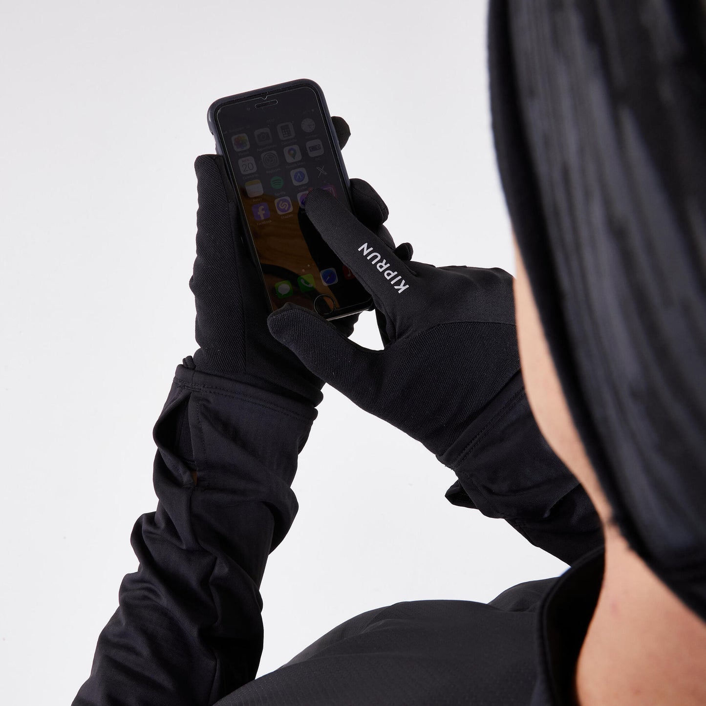 Kiprun Adult Evolutiv V2 Convertable Running Gloves with Mittens