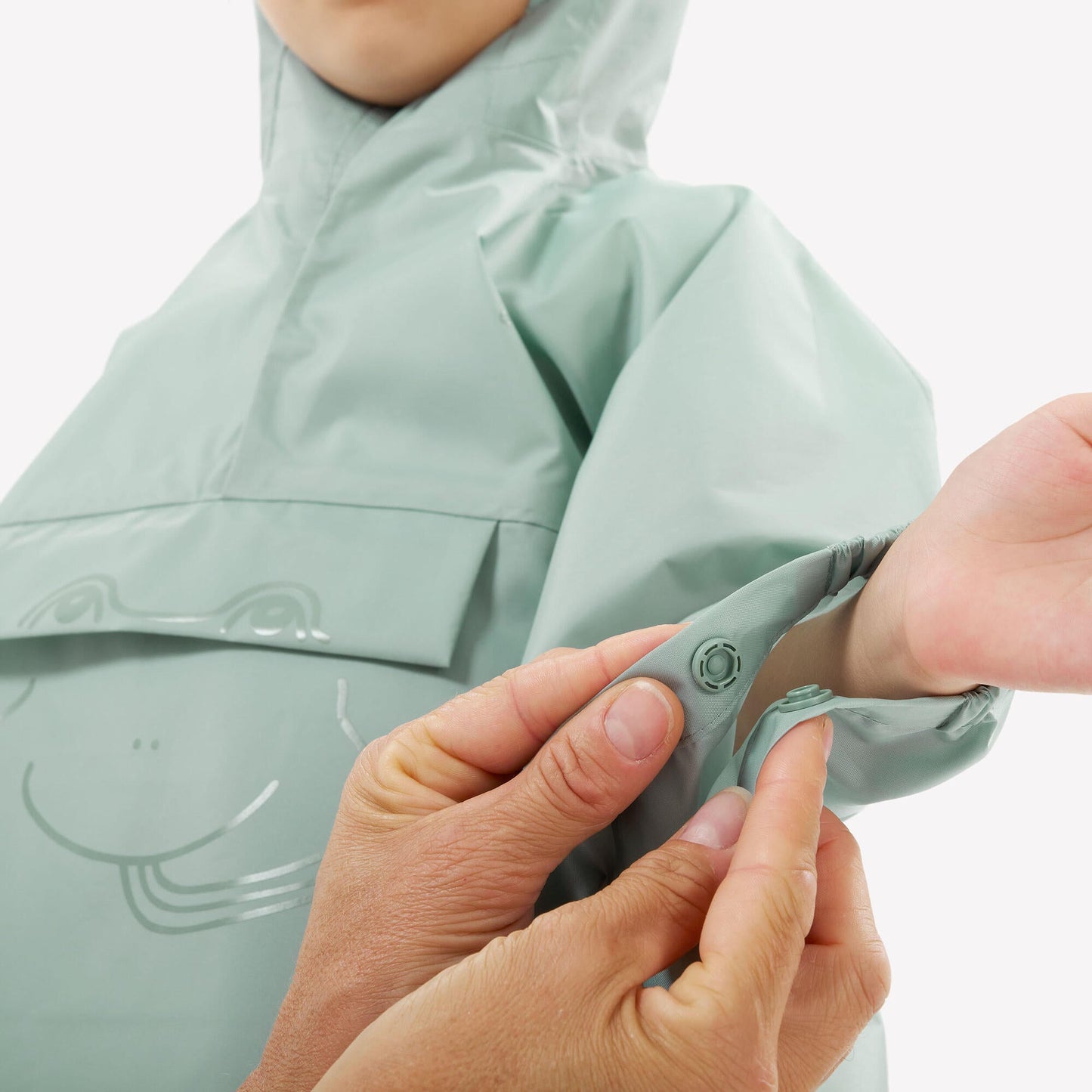 Quechua Kids’ MH100 Rain Poncho – Ages 2–6