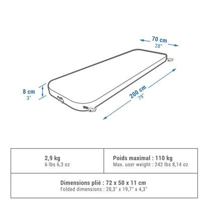 Quechua Ultimate Comfort Self-Inflating Mattress