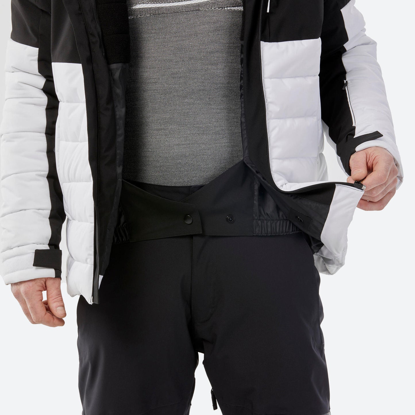 Wedze Men's 100 Mid-Length Warm Ski Jacket