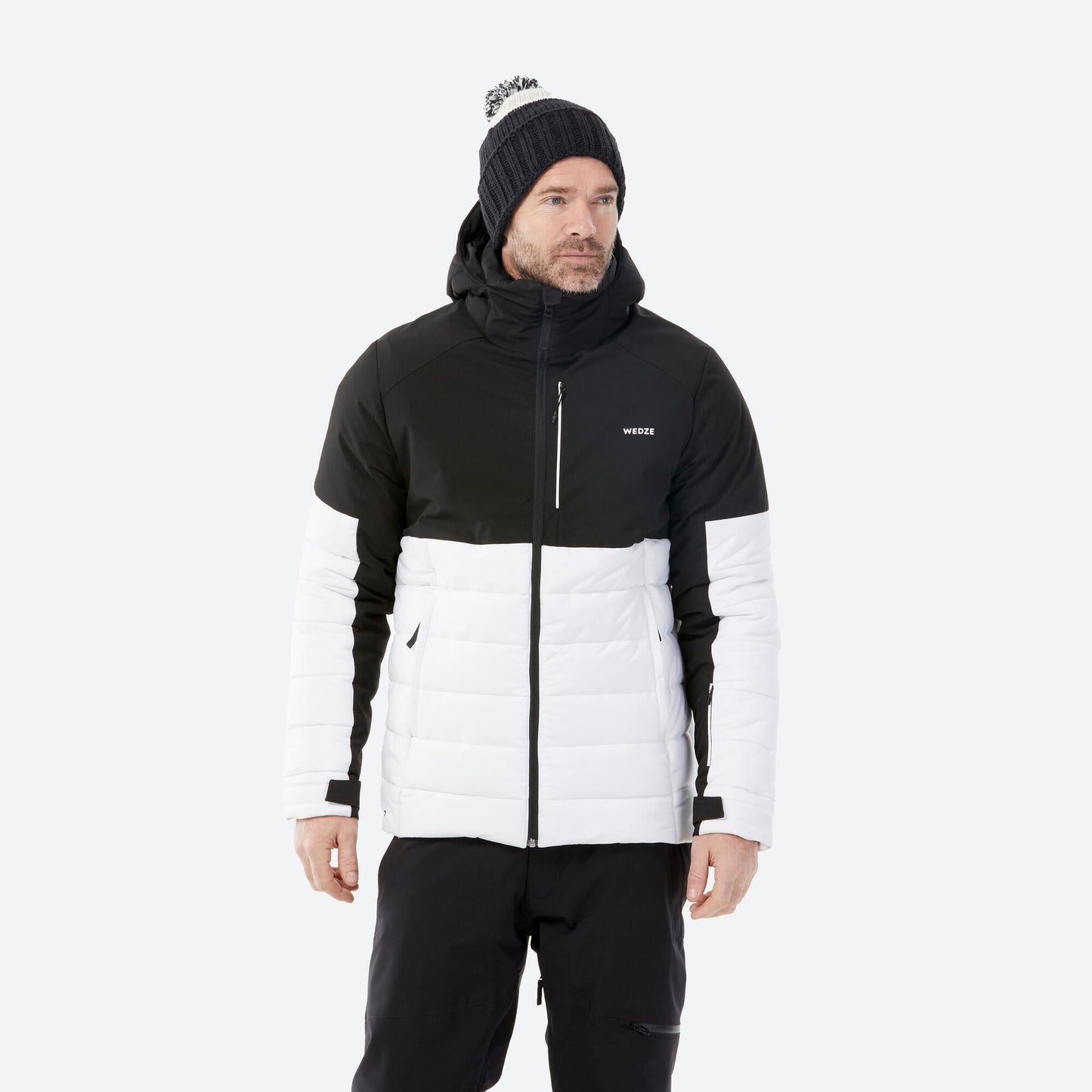 Wedze Men's 100 Mid-Length Warm Ski Jacket
