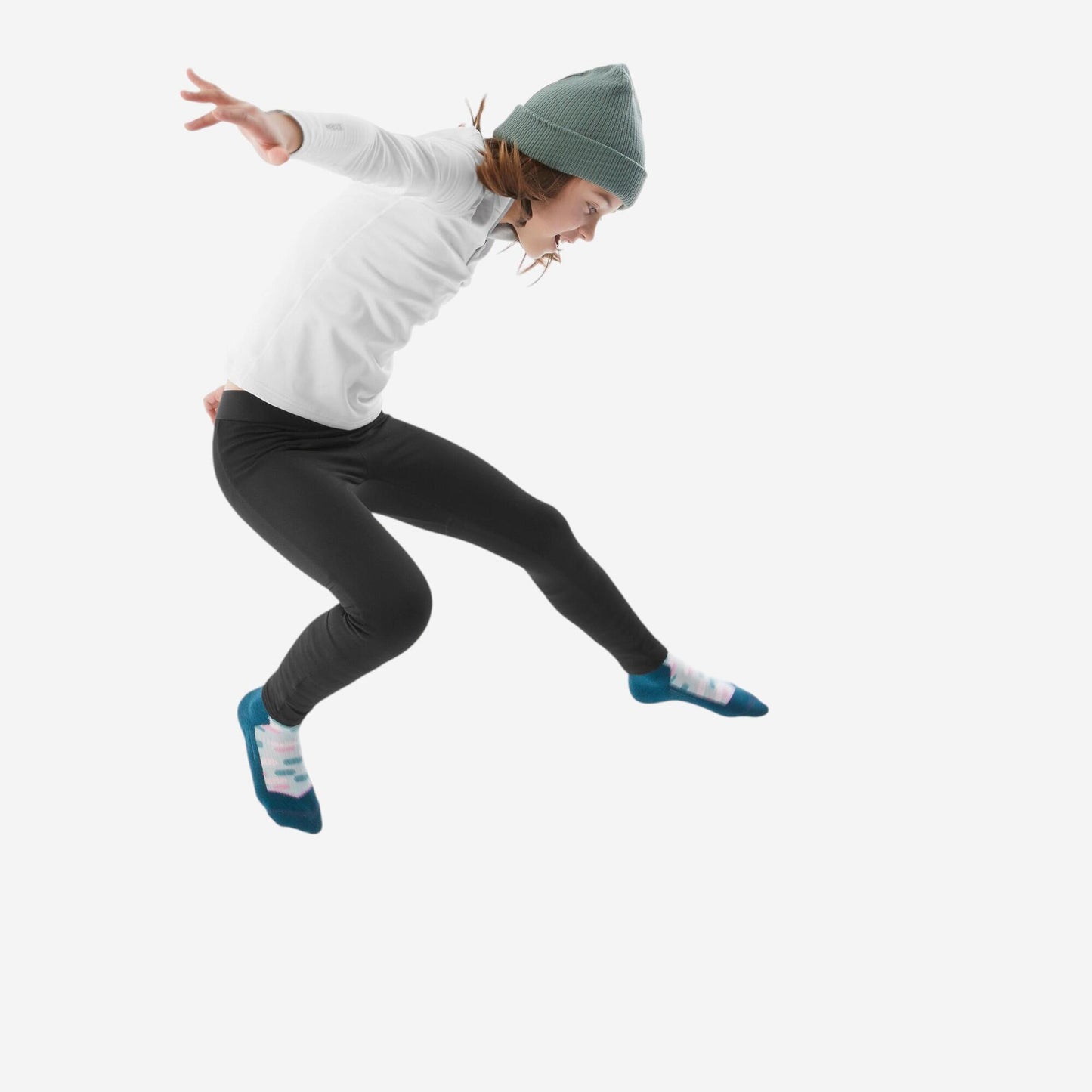 Wedze Kids' BL500 Thermal Ski Base Layer Bottom