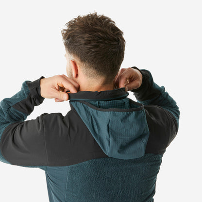 Quechua Men’s MH500 Warm Water-Repellent Hiking Fleece Jacket