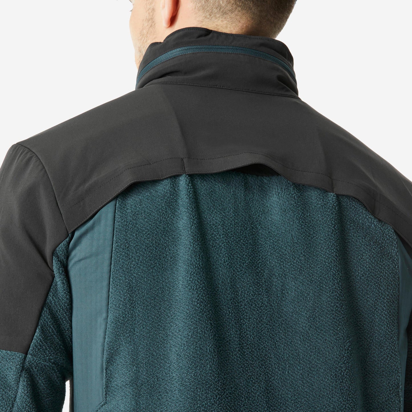 Quechua Men’s MH500 Warm Water-Repellent Hiking Fleece Jacket