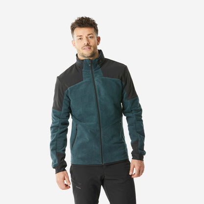 Quechua Men’s MH500 Warm Water-Repellent Hiking Fleece Jacket