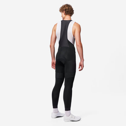Van Rysel Men's Winter Road Cycling Tights Racer - Black