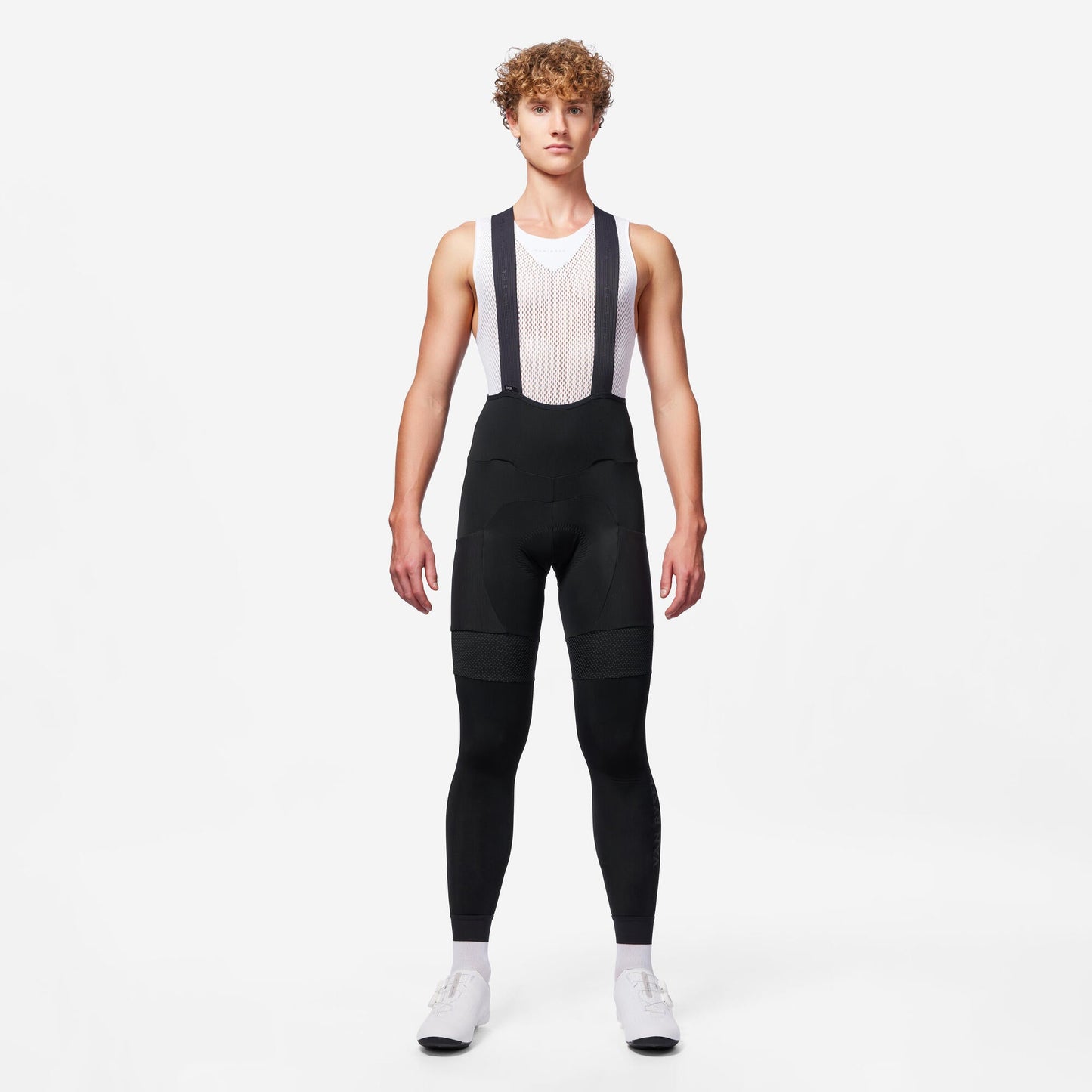 Van Rysel Men's Winter Road Cycling Tights Racer - Black