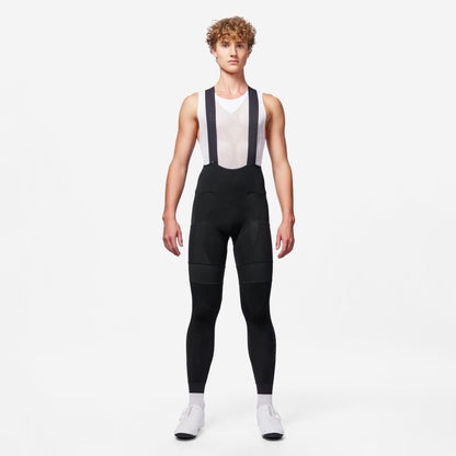 Van Rysel Men's Winter Road Cycling Tights Racer - Black