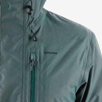 Quechua Men's NH500 Imper Waterproof Rain Jacket