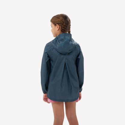 Quechua Kids’ MH150 Waterproof Hiking Jacket – Ages 7–15