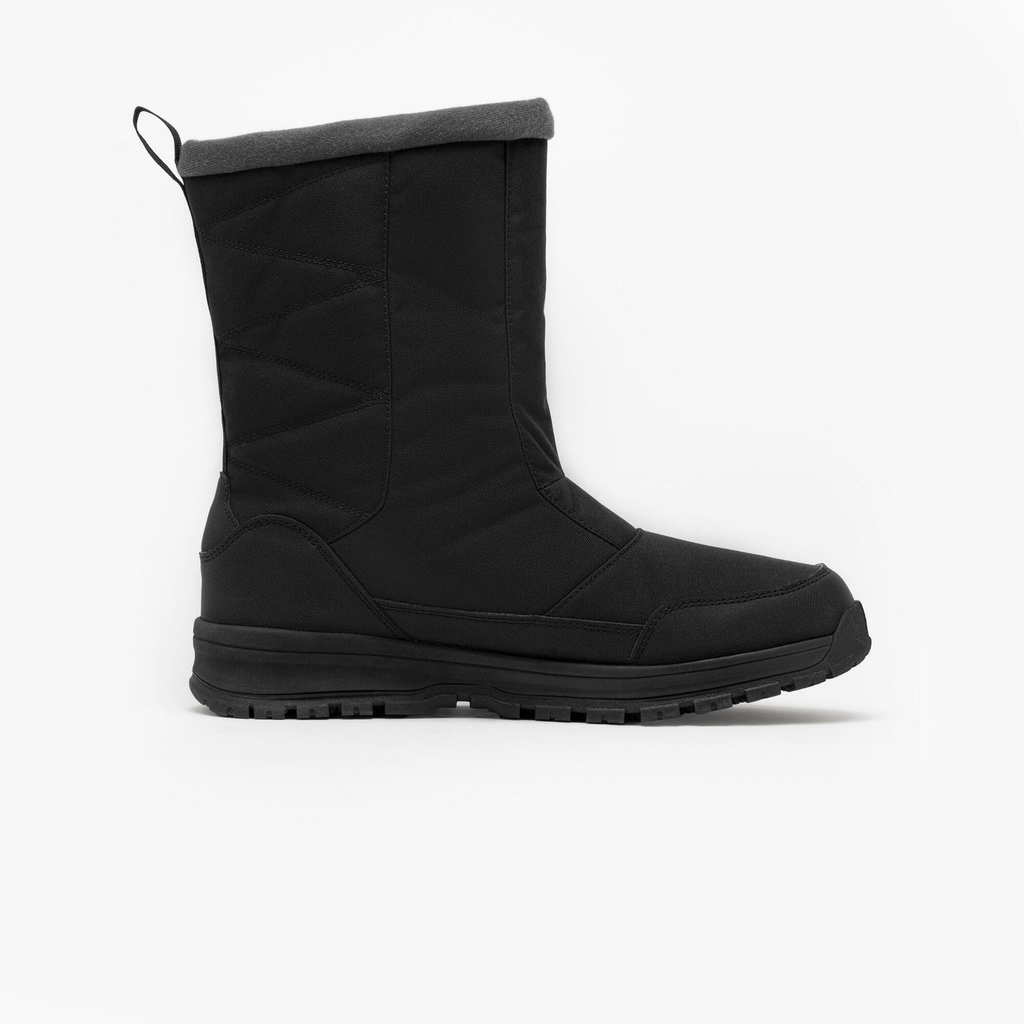 Quechua Men’s NH100 Warm Waterproof Easy-On Snow Hiking Boots