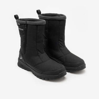 Quechua Men’s NH100 Warm Waterproof Easy-On Snow Hiking Boots