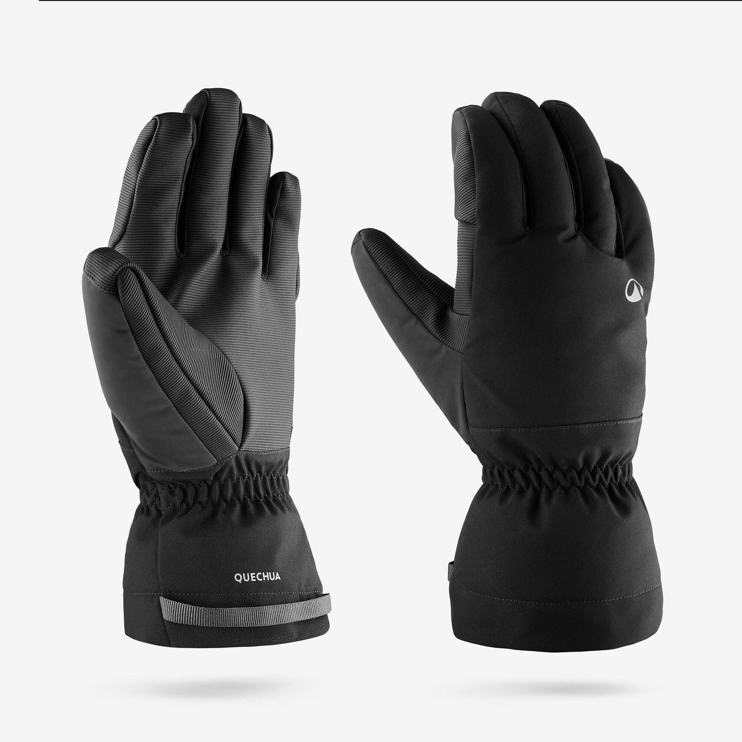 Wedze Adult 500 Waterproof Ski Gloves