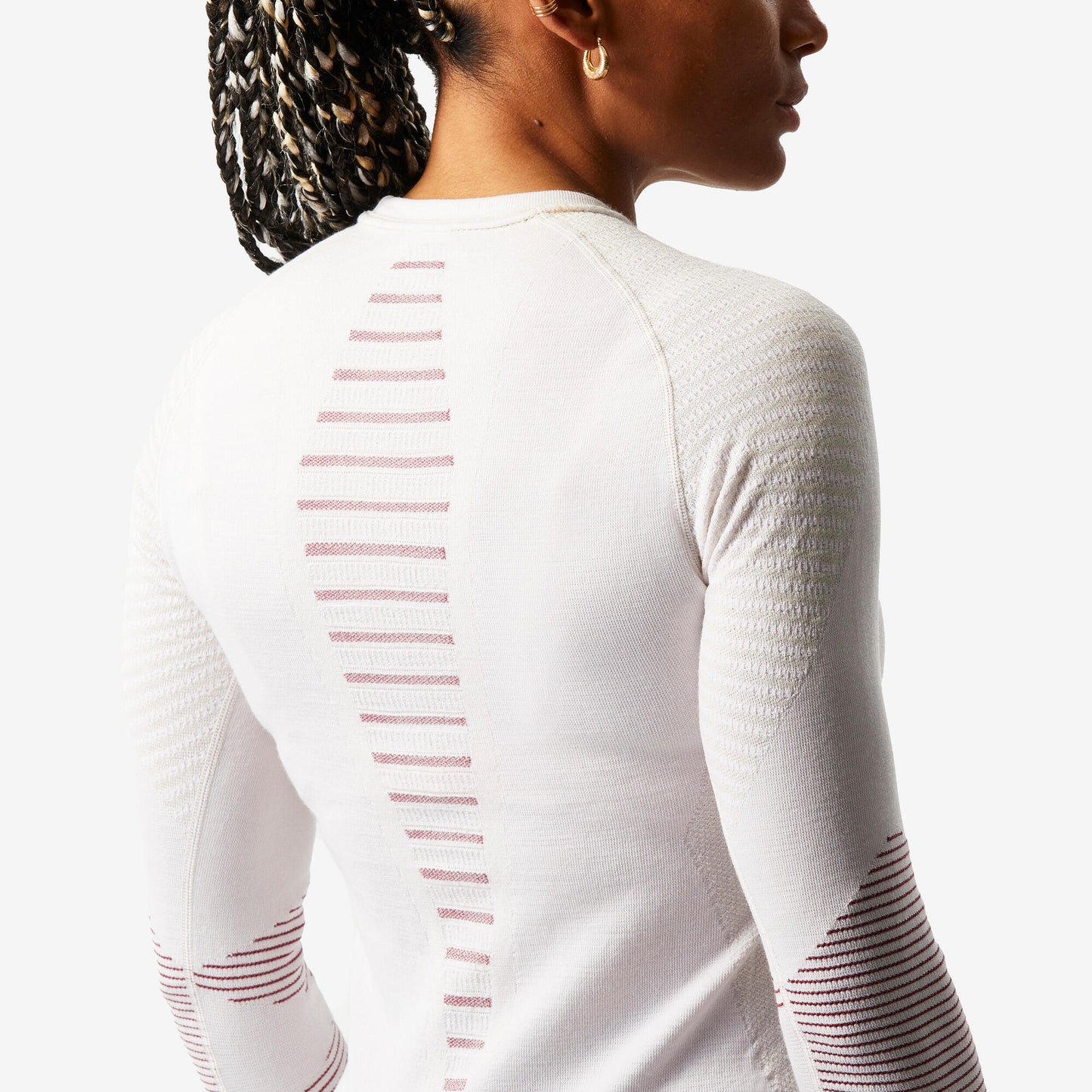 Wedze Women’s BL900 Merino Wool Ski Base Layer Top