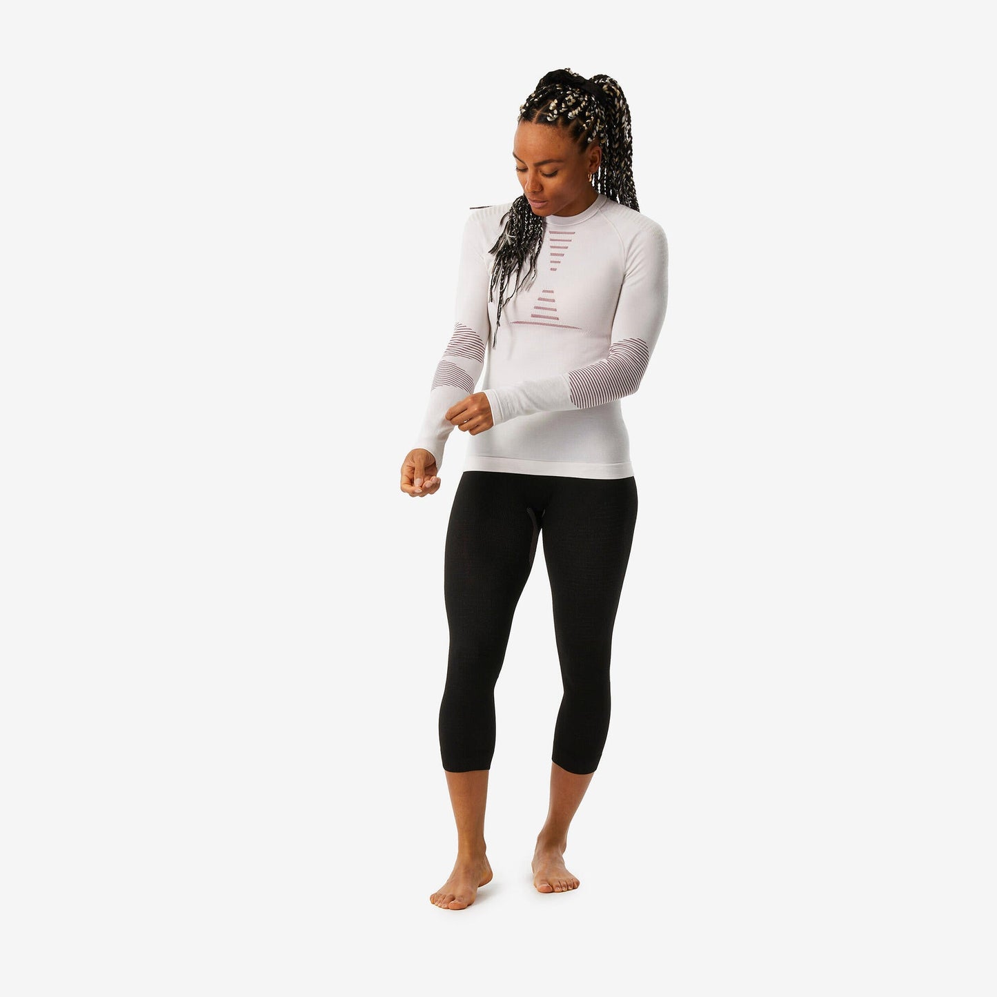 Wedze Women’s BL900 Merino Wool Ski Base Layer Top