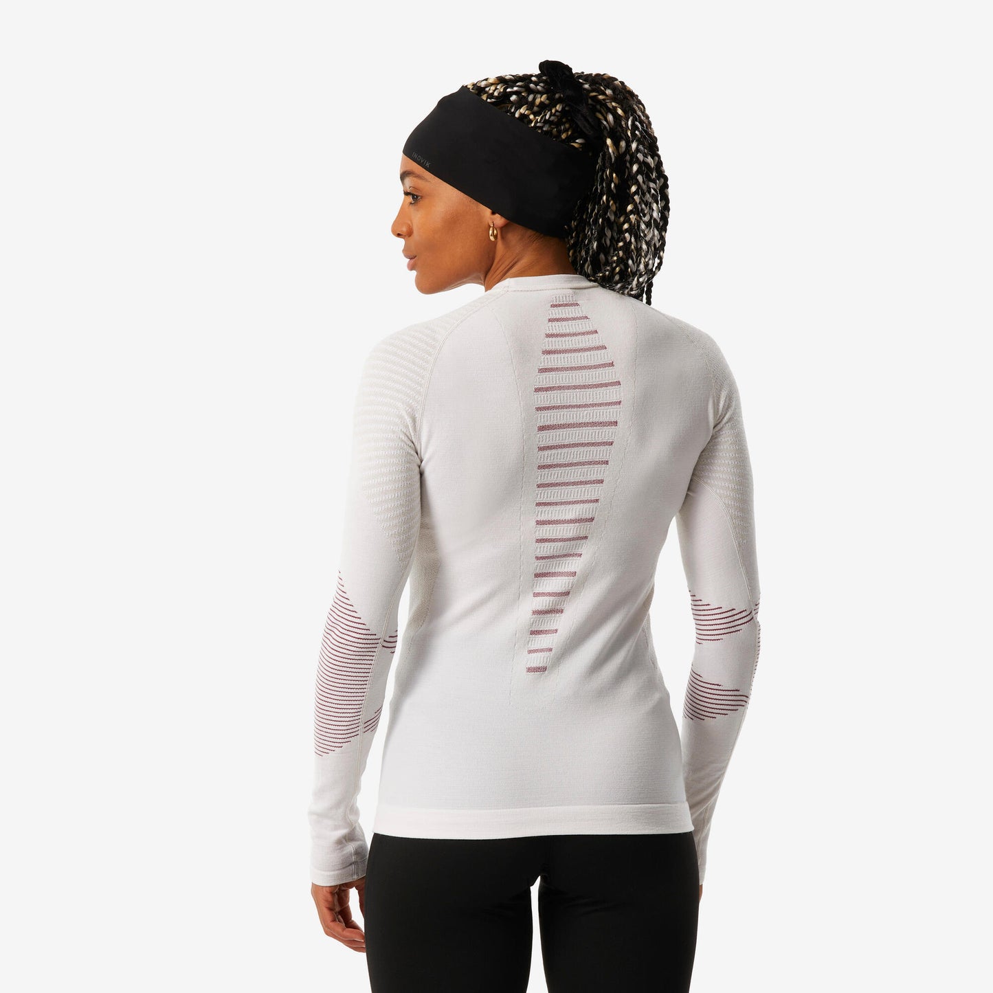 Wedze Women’s BL900 Merino Wool Ski Base Layer Top