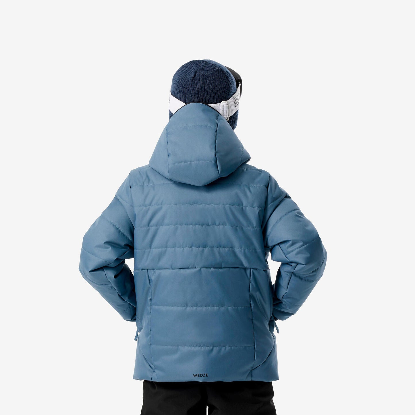 Wedze Kids' 100 Waterproof Puffer Ski Jacket