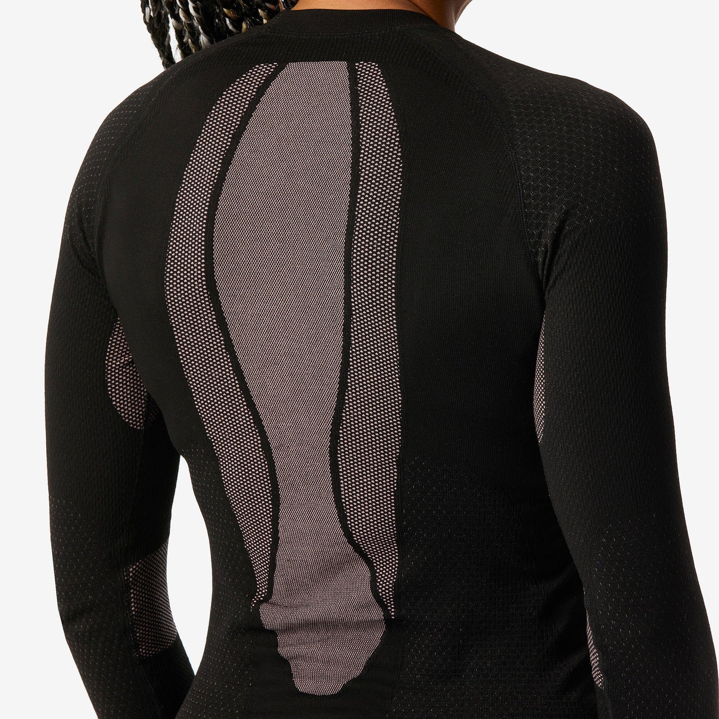 Wedze Women’s BL500 Seamless Ski Base Layer Top
