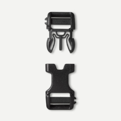 Decathlon Replacement Double Pin Lock Buckle for Backpack Strap 15 mm