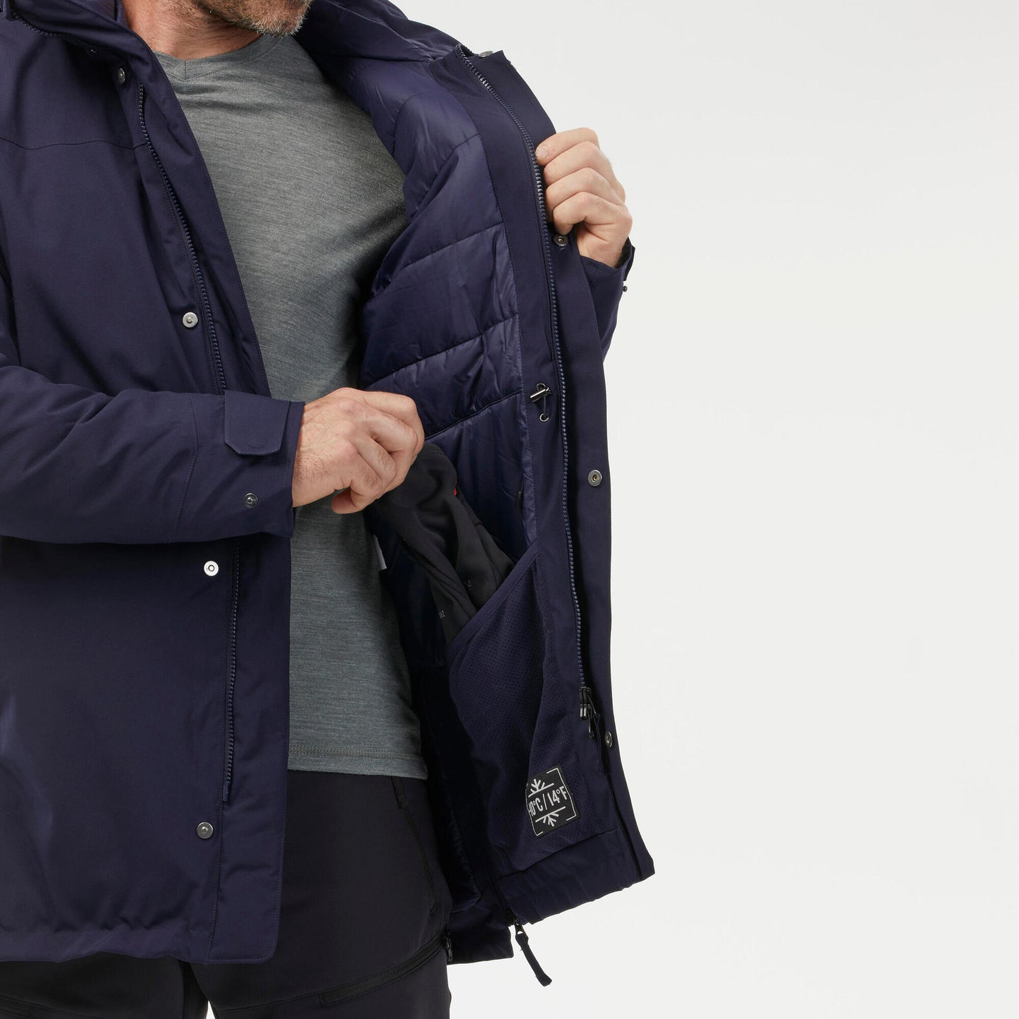 Quechua Men’s NH500 Waterproof Winter Parka
