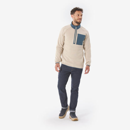 Quechua Men's NH500 Half-Zip Hiking Pullover
