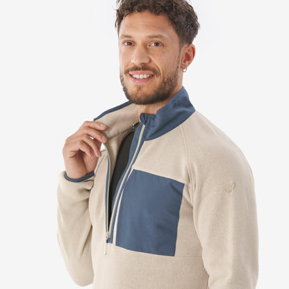 Quechua Men's NH500 Half-Zip Hiking Pullover