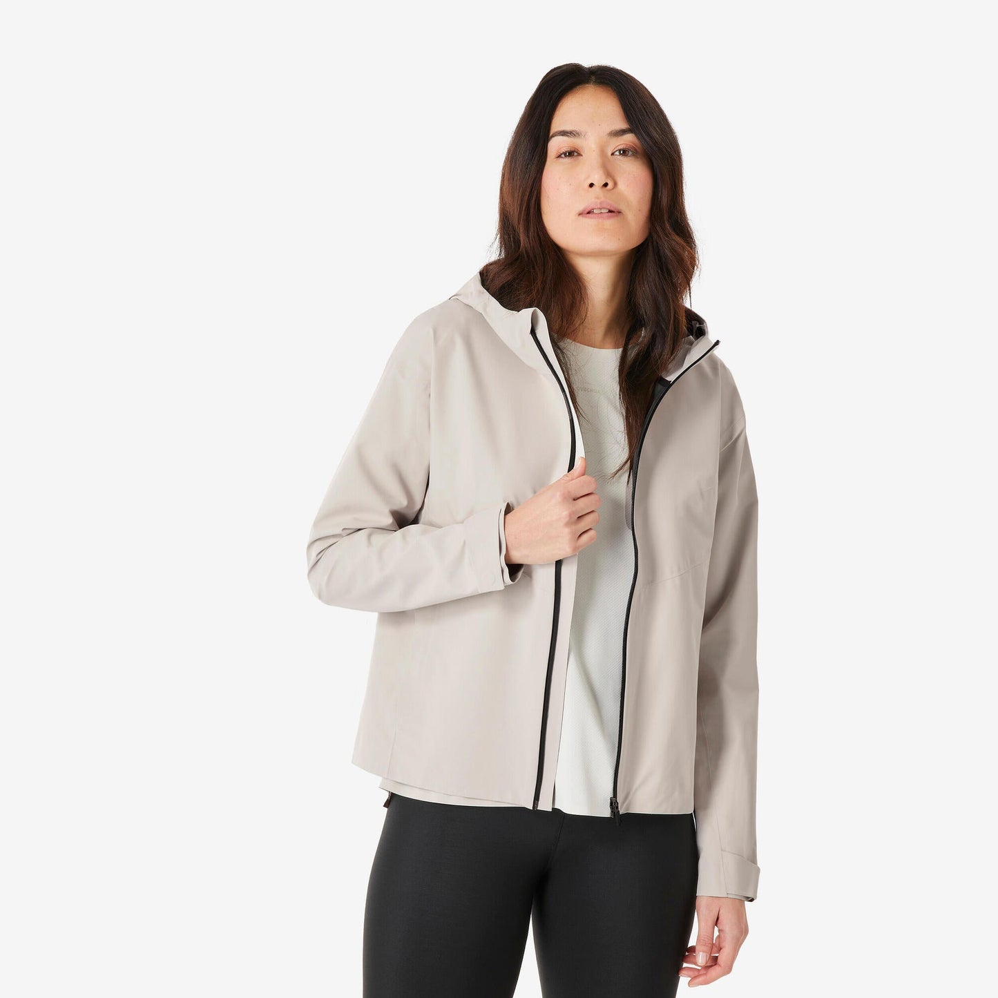 Quechua Women's MH100 Lightweight Waterproof Hiking Jacket