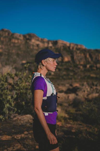 KIPRUN 8L Women's trail running bag - Beige purple