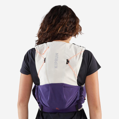 KIPRUN 8L Women's trail running bag - Beige purple