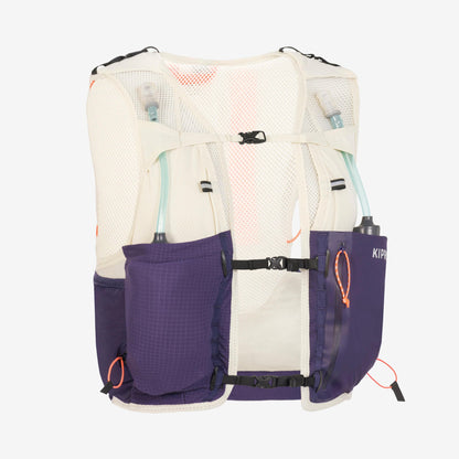 KIPRUN 8L Women's trail running bag - Beige purple