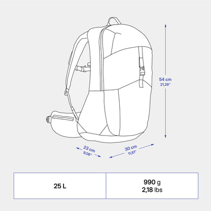 Quechua MH500 25 L Hiking Backpack