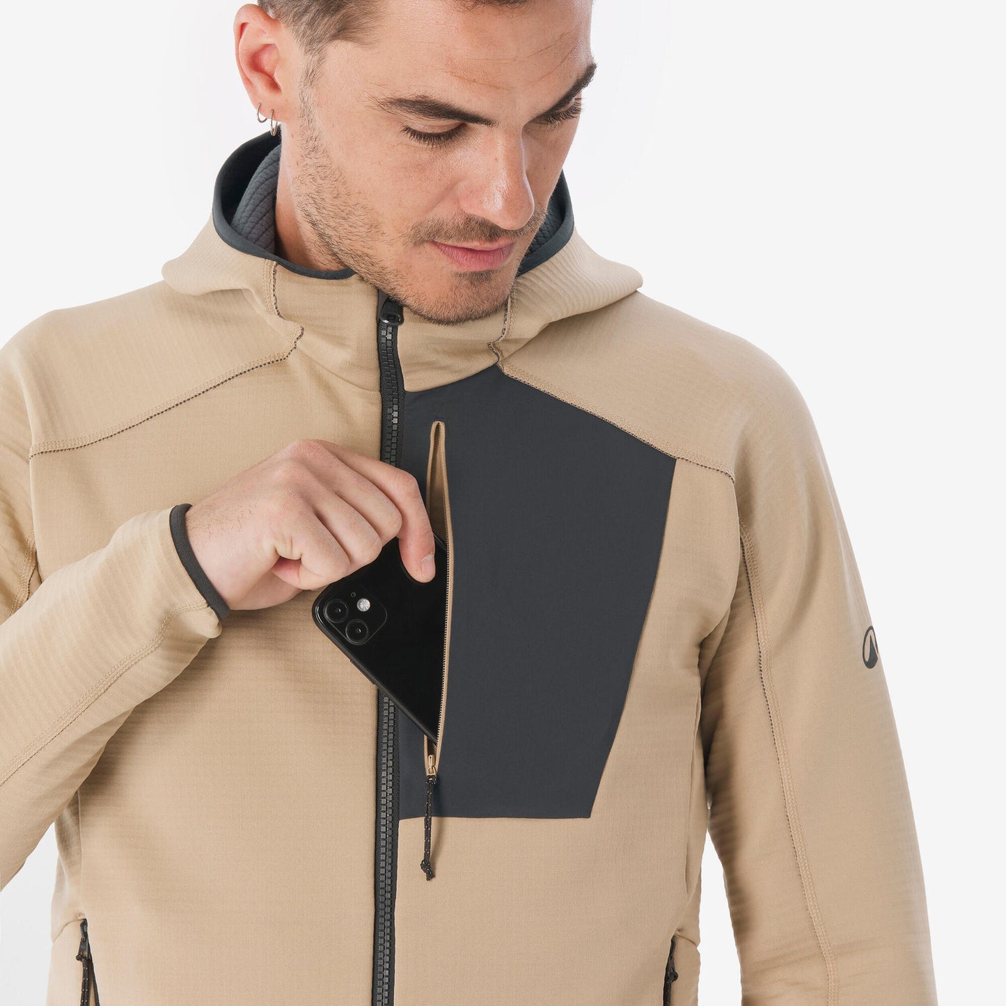 Quechua Men's MH500 Full-Zip Hiking Fleece