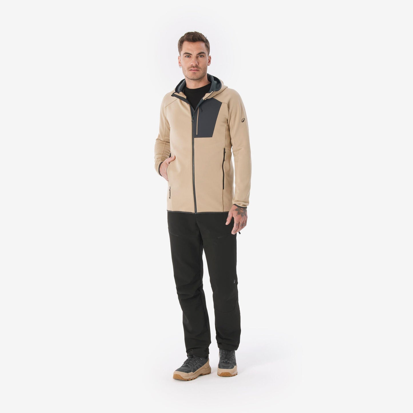 Quechua Men's MH500 Full-Zip Hiking Fleece