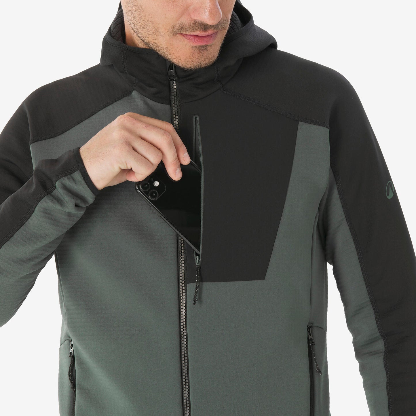 Quechua Men's MH500 Full-Zip Hiking Fleece