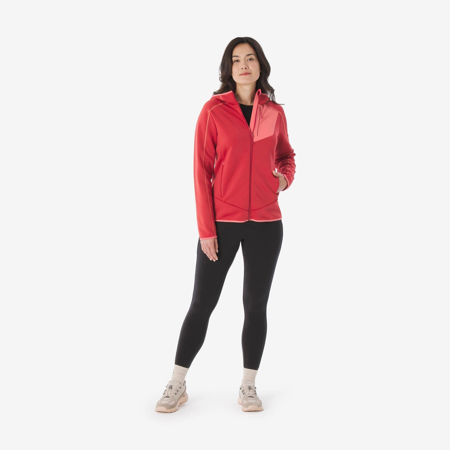 Quechua Women’s MH500 Full-Zip Hiking Fleece