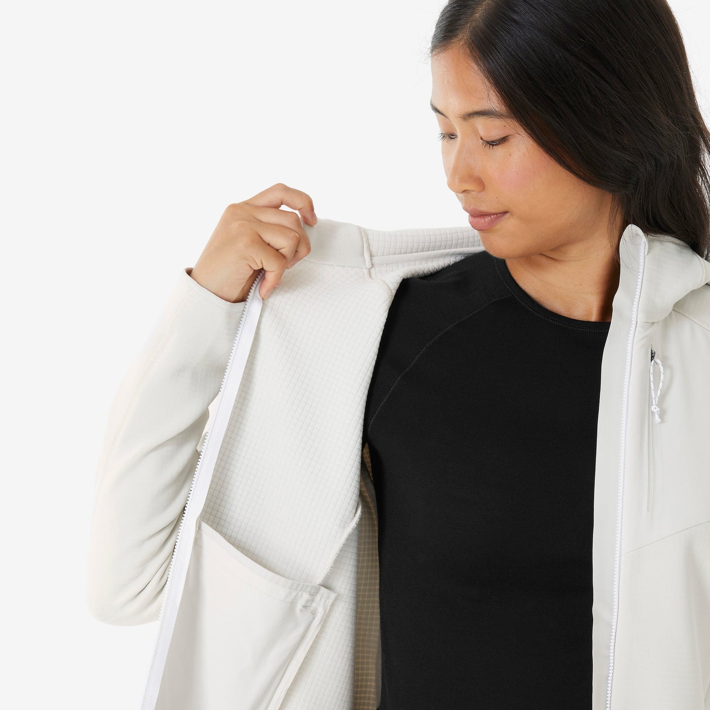 Quechua Women’s MH500 Full-Zip Hiking Fleece