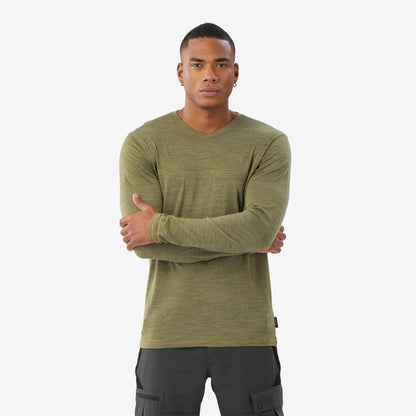 Simond Men's Travel 500 Merino Wool Long-sleeve Shirt