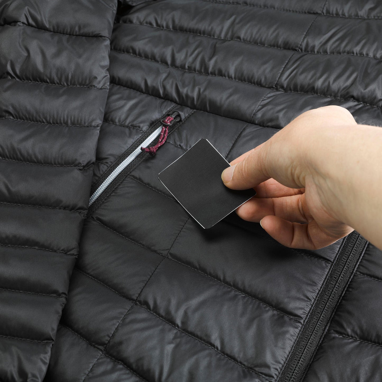 Decathlon Multi-purpose fabric repair patches black