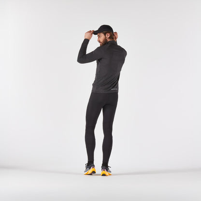 Kiprun Men's 100 Long-Sleeved Half-Zip Running T-shirt