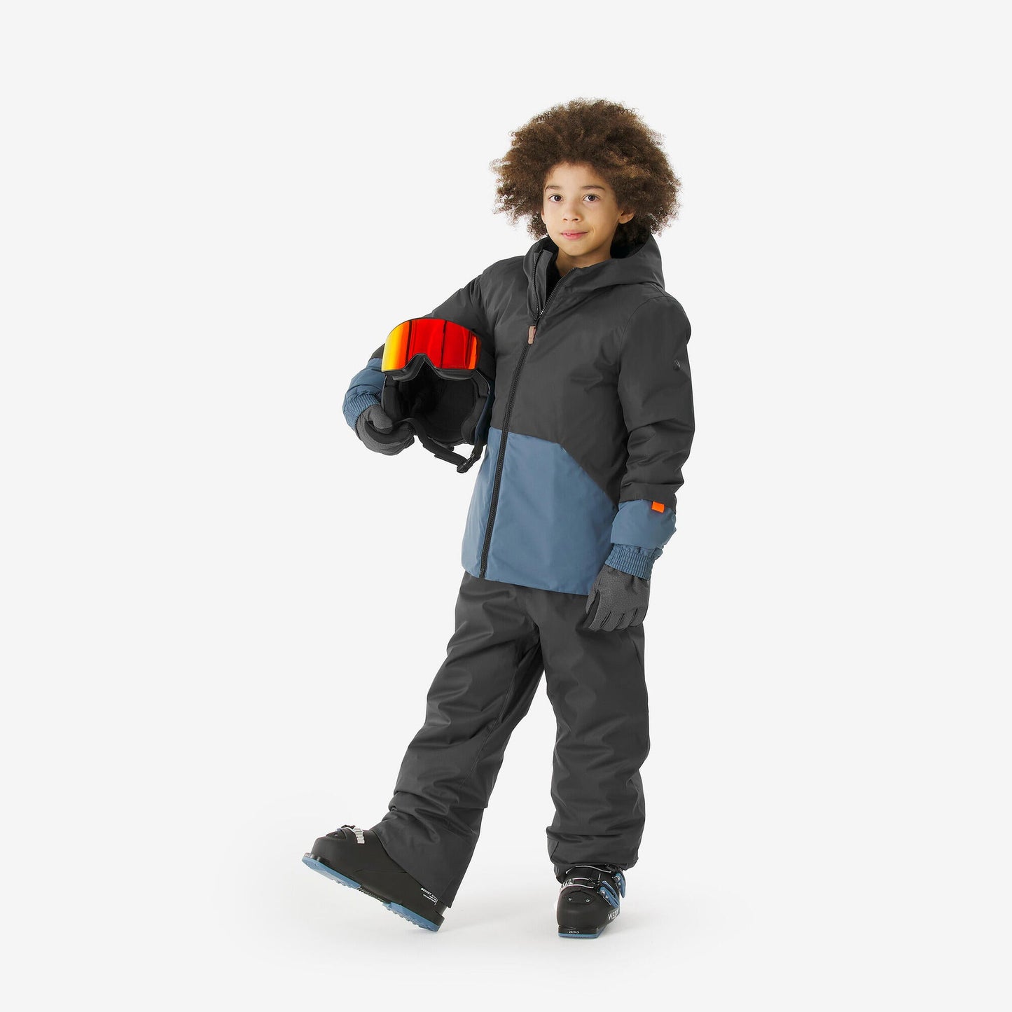 Wedze Kids' 100 Warm Waterproof Ski Jacket